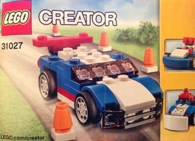 Lego, creator, police car, 31027