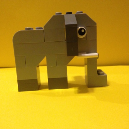Lego, Elephant, Creator box