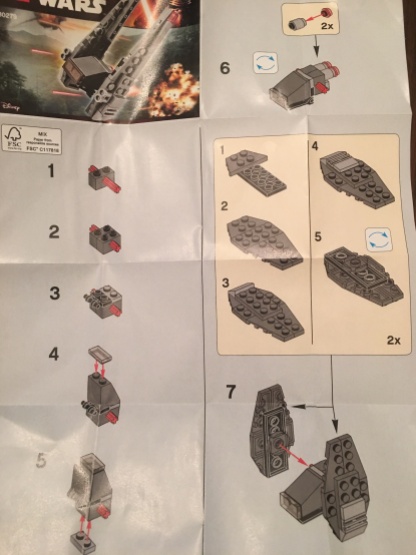 Directions For Kylo Ren's Command Shuttle