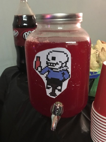 undertale party, ketchup ,birthday