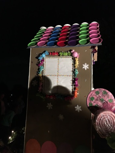 Candy Land Gingerbread House Christmas Parade Girl Scouts